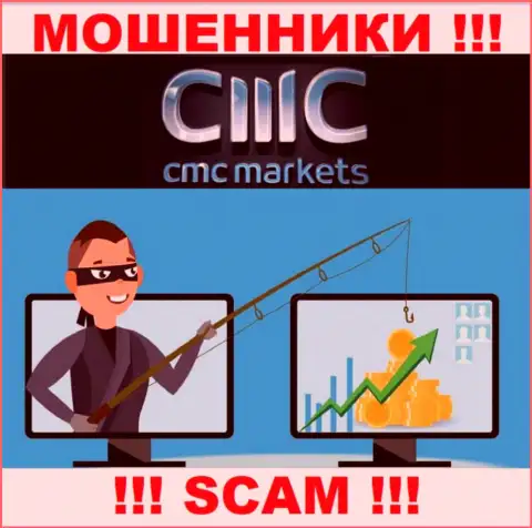 Не ведитесь на огромную прибыль с брокерской организацией CMC Markets - это ловушка для наивных людей
