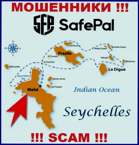 Mahe, Republic of Seychelles это место регистрации конторы Сейф Пэл, которое находится в офшорной зоне