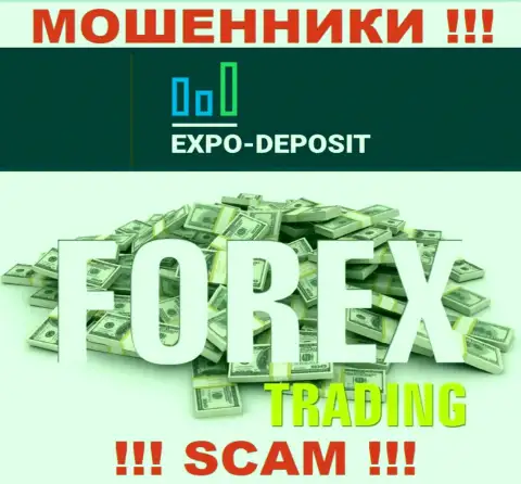 Форекс - это вид деятельности преступно действующей организации Expo-Depo