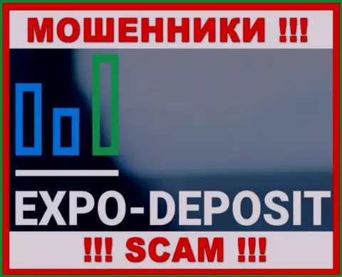 Логотип МОШЕННИКА Экспо-Депо