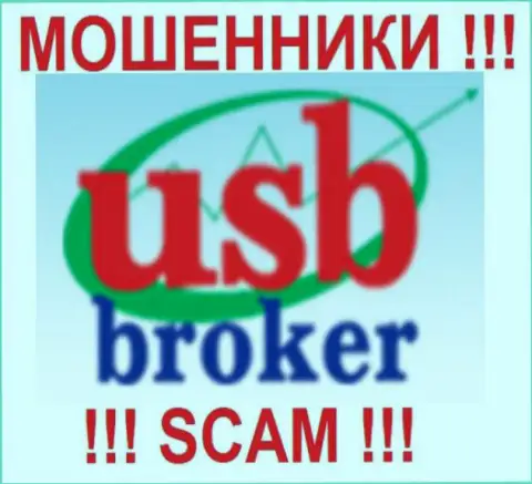 Лого лохотронной Forex брокерской организации УСБ Брокер