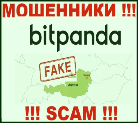 Ни слова правды касательно юрисдикции Bitpanda на сайте компании нет - это мошенники