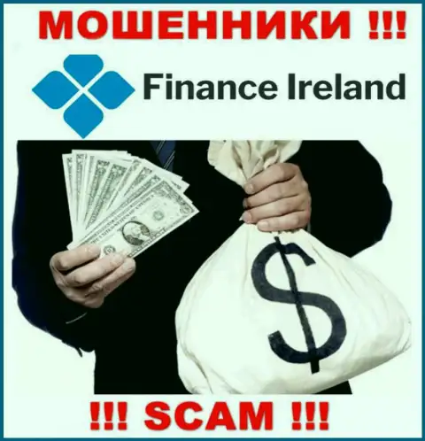 В дилинговой организации Finance Ireland обворовывают малоопытных клиентов, требуя перечислять финансовые средства для погашения процентов и налогов