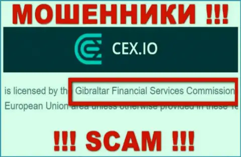 Жульническая организация CEX крышуется мошенниками - GFSC