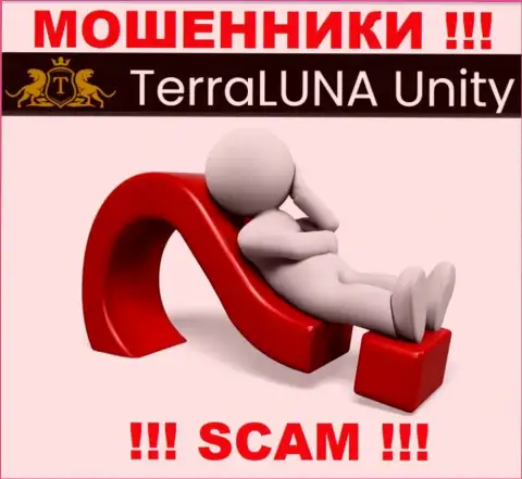 Регулятор и лицензия TerraLuna Unity не засвечены у них на сайте, а значит их вообще нет
