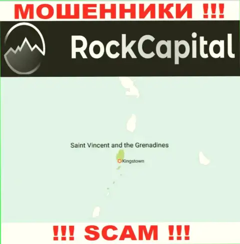 С организацией Rock Capital совместно работать ОПАСНО - прячутся в оффшоре на территории - St. Vincent and the Grenadines