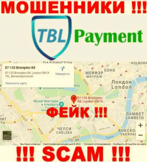С мошеннической организацией TBL-Payment Org не работайте, инфа относительно юрисдикции липа