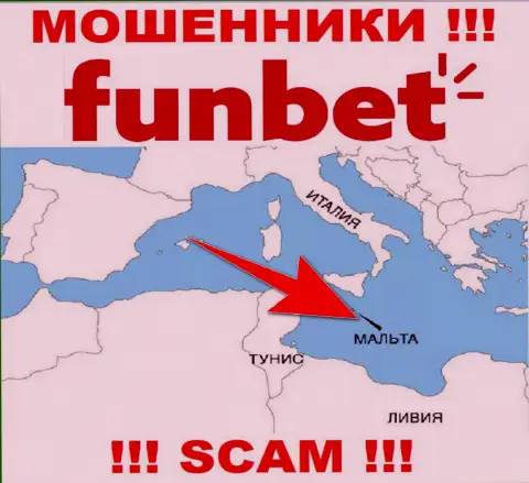 Компания Фан Бет - internet-мошенники, отсиживаются на территории Malta, а это офшорная зона