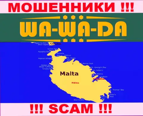 Malta - здесь юридически зарегистрирована компания Ва-Ва-Да Ком