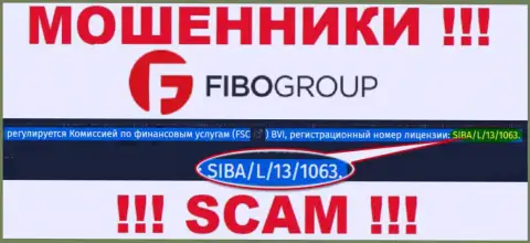 Запомните, FiboForex - это ушлые мошенники, а лицензия на их веб-сайте это лишь прикрытие